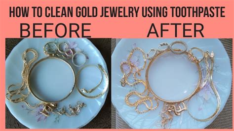 How to Clean Jewellery with toothpaste 